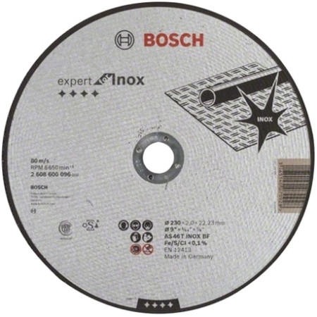 125*1 disc de tăiere inox Bosch