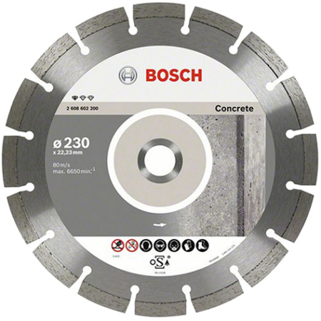 230mm disc pentru beton Bosch