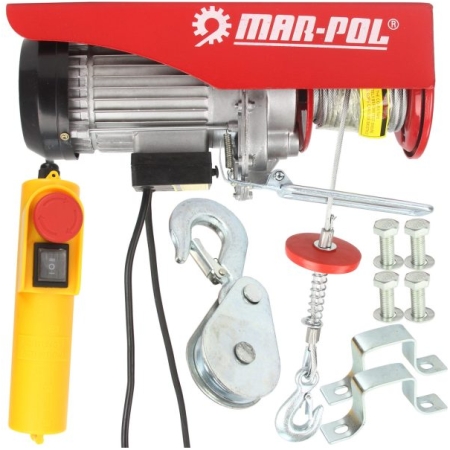 MACARA ELECTRICA 1300W 400KG-12M/ 800KG-6M 230V MAR-POL